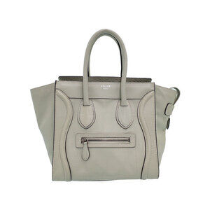 Celine Shopper Tote Luggage Logo Handbag